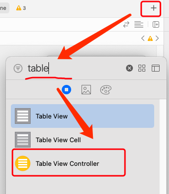 Table View Controller